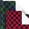 Christmas Wrapping Paper Rolls - Black and Red Buffalo Plaid, Royal Stewart Tartan, Blue, Green (6 Rolls: 180 sq. ft. ttl.) for Holiday Parties, Hanukkah, Winter Weddings